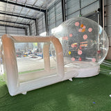 Outdoor Portable Air Party Photos Decoration Jumping Garden Bouncy Dome Kids with Balloons Balloon Tent Inflatable Bubble House