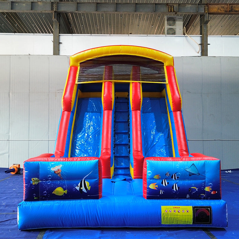Factory Direct Sale Of Sea World Themed Inflatable Slides for Wholesale and Retail