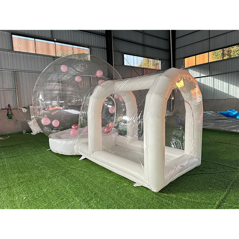 Outdoor Portable Air Party Photos Decoration Jumping Garden Bouncy Dome Kids with Balloons Balloon Tent Inflatable Bubble House