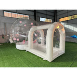 Outdoor Portable Air Party Photos Decoration Jumping Garden Bouncy Dome Kids with Balloons Balloon Tent Inflatable Bubble House