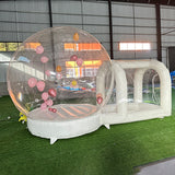 Outdoor Portable Air Party Photos Decoration Jumping Garden Bouncy Dome Kids with Balloons Balloon Tent Inflatable Bubble House