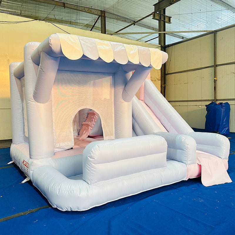 New Design Customizable Commercial Grade Inflatable Candy Shop Bouncy Castle Slide Combo for Sale