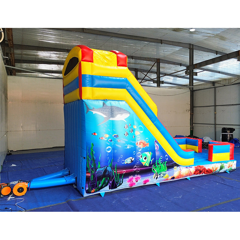 Factory Direct Sale Of Sea World Themed Inflatable Slides for Wholesale and Retail