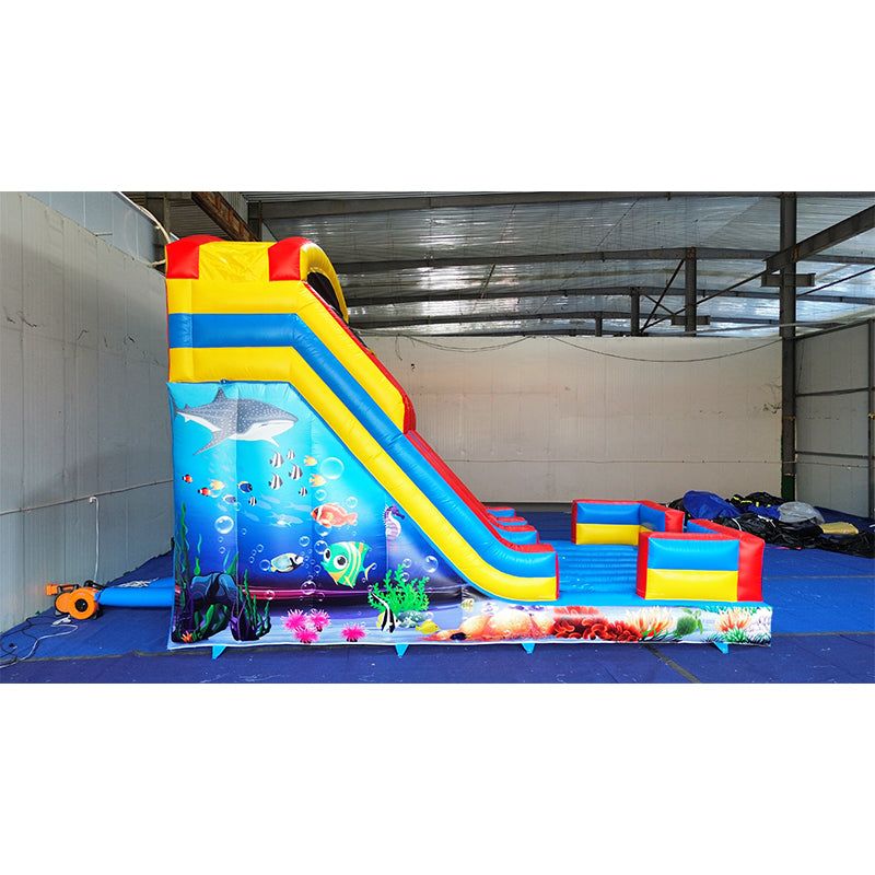 Factory Direct Sale Of Sea World Themed Inflatable Slides for Wholesale and Retail