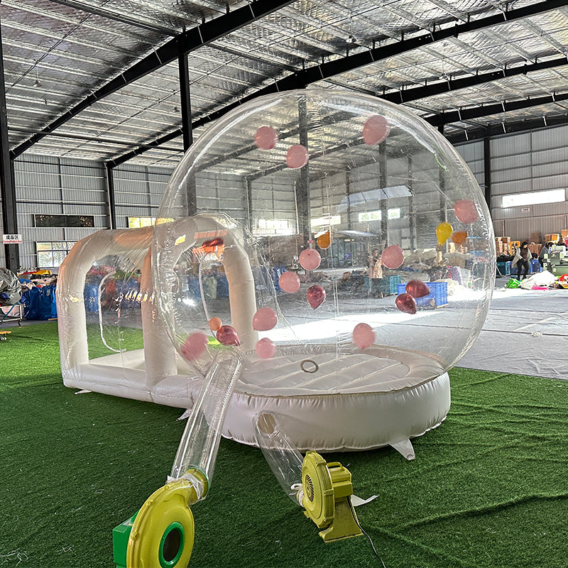 Outdoor Portable Air Party Photos Decoration Jumping Garden Bouncy Dome Kids with Balloons Balloon Tent Inflatable Bubble House