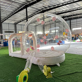 Outdoor Portable Air Party Photos Decoration Jumping Garden Bouncy Dome Kids with Balloons Balloon Tent Inflatable Bubble House