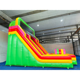 Climb Dual Lane Amusement Park Bouncer Castle Inflatable Water Slide for Sale