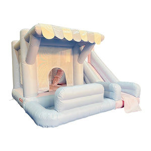 New Design Customizable Commercial Grade Inflatable Candy Shop Bouncy Castle Slide Combo for Sale