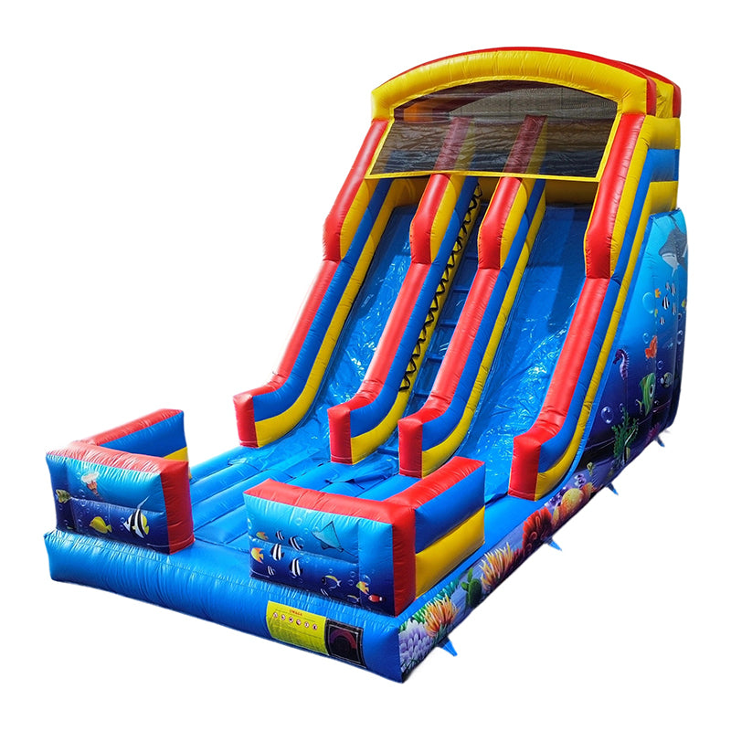 Factory Direct Sale Of Sea World Themed Inflatable Slides for Wholesale and Retail