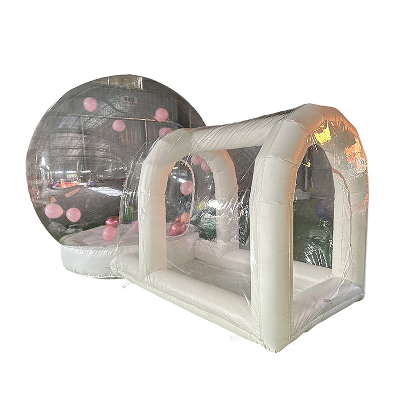 Outdoor Portable Air Party Photos Decoration Jumping Garden Bouncy Dome Kids with Balloons Balloon Tent Inflatable Bubble House